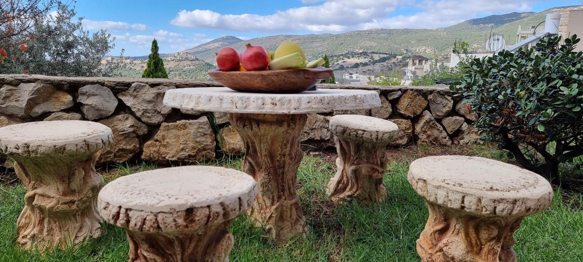 Sanabl Druze Hospitality Bed & Breakfast Ein Kinya Ngoại thất bức ảnh
